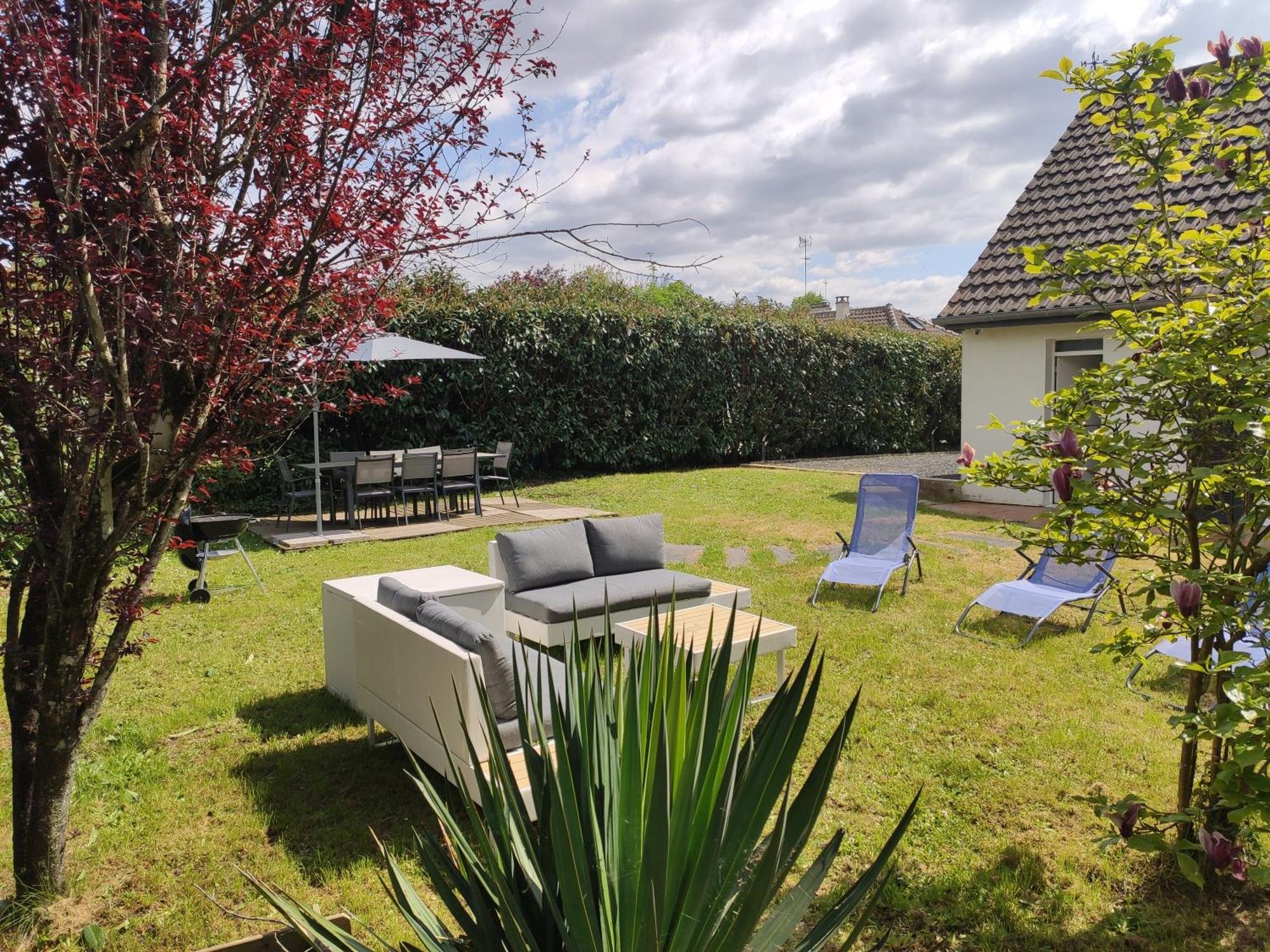 Maison Avec Jardin - 10 Pers - Proche Paris Disney & Golf - Ideal Pro & Familles Lesigny  Bagian luar foto